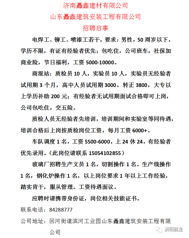 济阳县招聘网最新招聘动态深度解读与解析